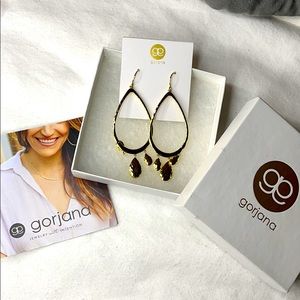 NEW GORJANA Teardrop Gold Earrings
